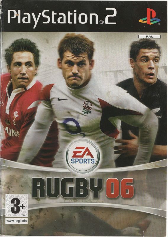 Rugby box art for Playstation 2